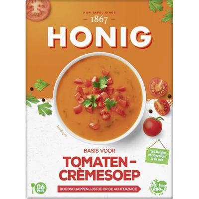 Honig Basis voor tomaten-cremesoep