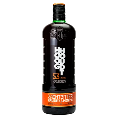 Hooghoudt Zachtbitter 53 Kruiden Fles 1000 ml