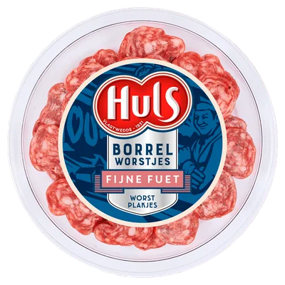 Huls Worstcup fijne fuet Stuk 90 g