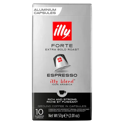 Illy Espresso forte koffiecups Doos 10 st