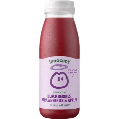 Innocent Smoothie blackb strawb & blackberry