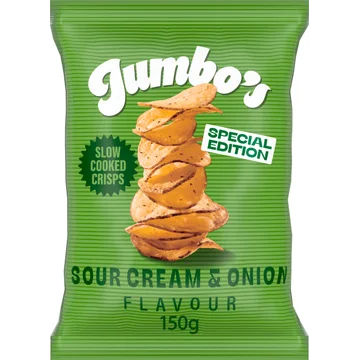 Jumbo's Chips Sour Cream & Onion Special Edition 150 g