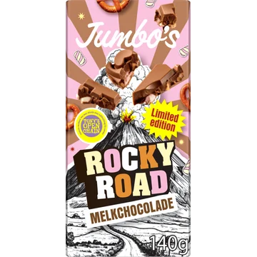 Jumbo's Rocky Road Melkchocolade Limited Edition 140 g
