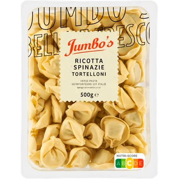 Jumbo's Verse Pasta Tortelloni Ricotta Spinazie 500 g