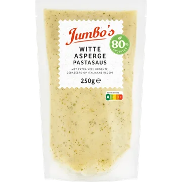 Jumbo's Witte Asperge Pastasaus 250 g