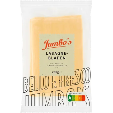 Jumbo's Verse Eierpasta Lasagnebladen 250 g