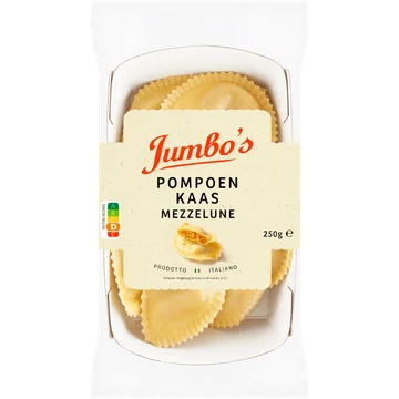 Jumbo's Verse Pasta Mezzelune Pompoen Kaas 250 g