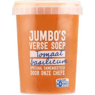 Jumbo's Verse Soep Tomaat Basilicum 500 g