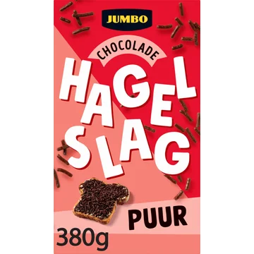 Jumbo Chocolade Hagelslag Puur 380 g
