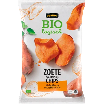 Jumbo Biologisch Zoete Aardappelchips 100 g