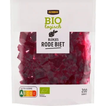 Jumbo Biologisch Blokjes Rode Biet 200 g
