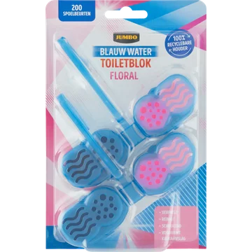 Jumbo Toiletblok Floral 2 x 48 g