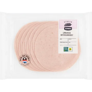 Jumbo Limburgse Boterhamworst ca. 120 g