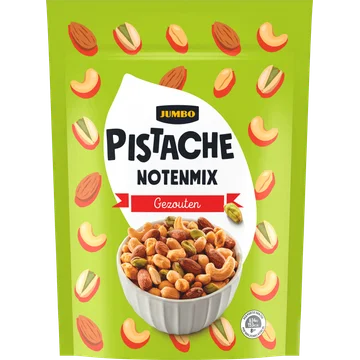 Jumbo Pistache Notenmix Gezouten 200 g