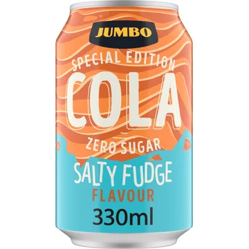 Jumbo Cola Zero Sugar Salty Fudge Edition 330ML