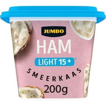 Jumbo Ham Light 15+ Smeerkaas 200 g