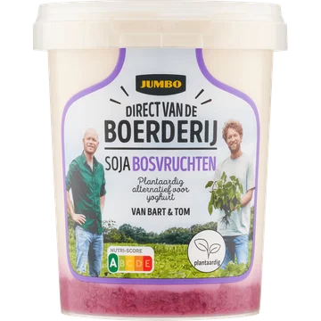 Jumbo Direct van de Boerderij Soja Bosvruchten Plantaardig Alternatief 400 g