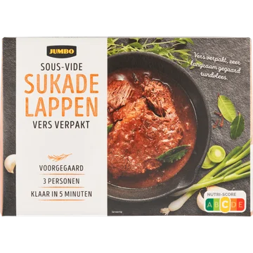 Jumbo Sous-Vide Sukade Lappen 300 g