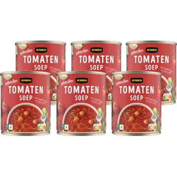 Jumbo Tomatensoep met Vermicelli & Soepballetjes 6 x 800ML