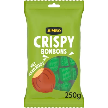 Jumbo Crispy Bonbons met Hazelnoot 250 g