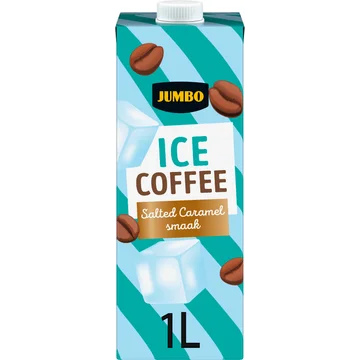 Jumbo IJskoffie Salted Caramel Smaak 1L