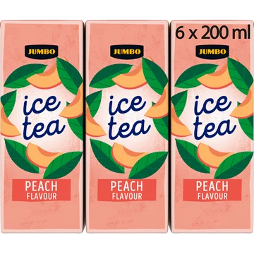 Jumbo Ice Tea Peach Flavour 6 x 200 ml