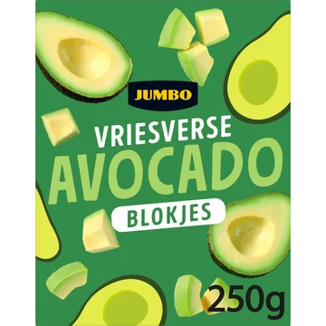 Jumbo Vriesverse Avocado Blokjes 250 g