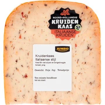 Jumbo Kruidenkaas Italiaanse Stijl 50+ ca. 250 g