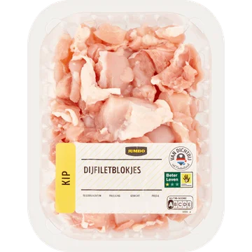 Jumbo Kipdijfiletblokjes 350 g