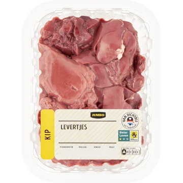 Jumbo Levertjes Kip ca. 300 g