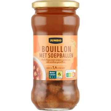 Jumbo Bouillon met Soepballen 340ML