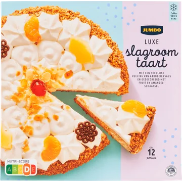 Jumbo Luxe Slagroom Taart 1 kg