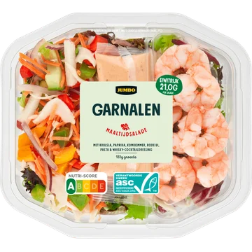 Jumbo Maaltijdsalade Garnalen met Whisky-cocktaildressing 400g