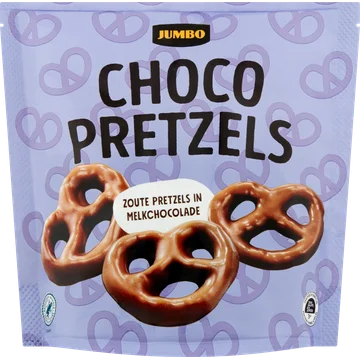 Jumbo Choco Pretzels 150 g