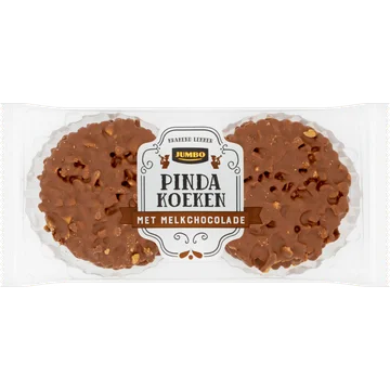 Jumbo Pinda Koeken met Melkchocolade 200 g