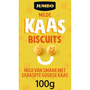 Jumbo Milde Kaas Biscuits 100 g