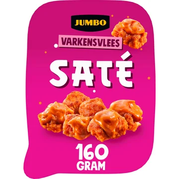 Jumbo Saté Varkensvlees 160 g