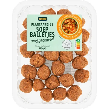 Jumbo Plantaardige Soepballetjes Voorgegaard 175 g