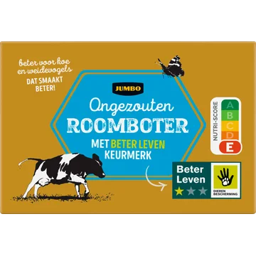 Jumbo Ongezouten Roomboter 125 g