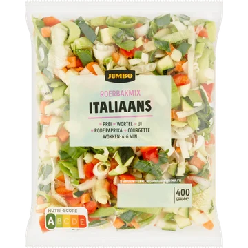 Jumbo Roerbakmix Italiaans 400 g