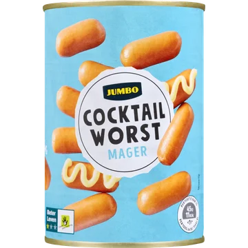 Jumbo Cocktailworst Mager 30 Stuks 400 g