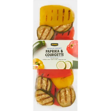 Jumbo Sous-vide Gegrilde Groente Paprika & Courgette 350g
