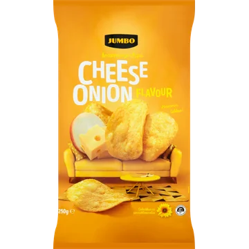 Jumbo Knapperige Cheese Onion Chips 250 g