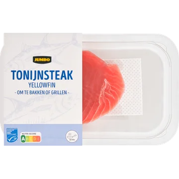 Jumbo Tonijnsteak Yellowfin ca. 150 g