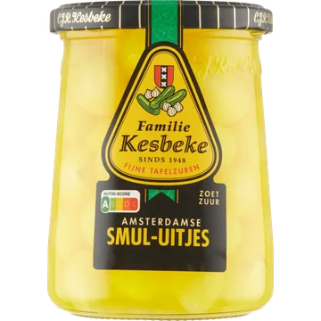 Kesbeke Zoetzuur Amsterdamse Smul-Uitjes 495 g