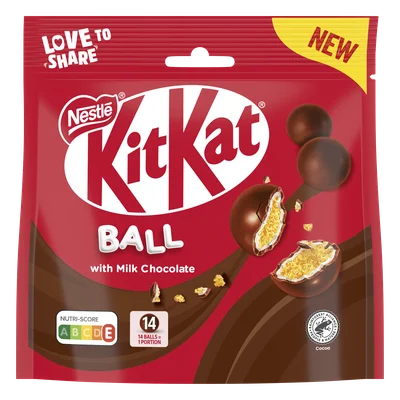 Kitkat balls melk Zak 140 g