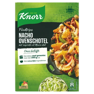 Knorr Wereldgerechten foodtrip nacho chili Pak 190 g