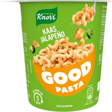 Knorr Good Pasta Kaas Jalapeño 62 g