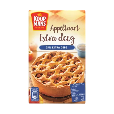 Koopmans Appeltaartmix extra deeg