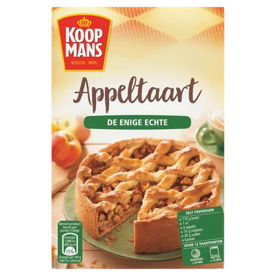 Koopmans Appeltaart bakmix Pak 440 g